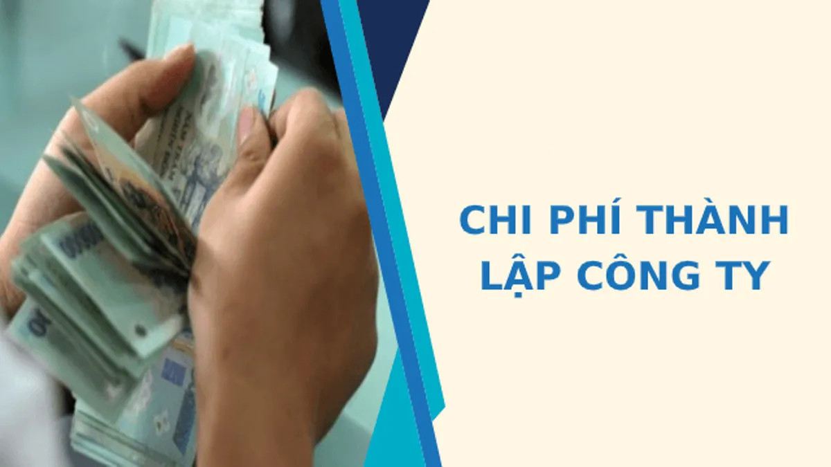 Các khoản lệ phí thành lập doanh nghiệp