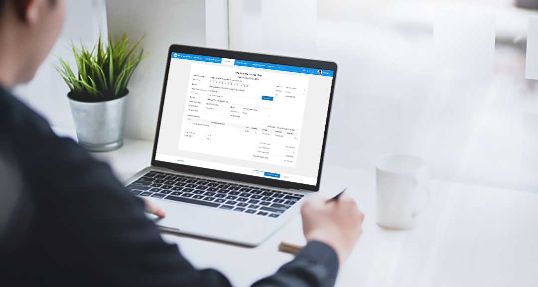 cách xuất lùi ngày hóa đơn điện tử meinvoice